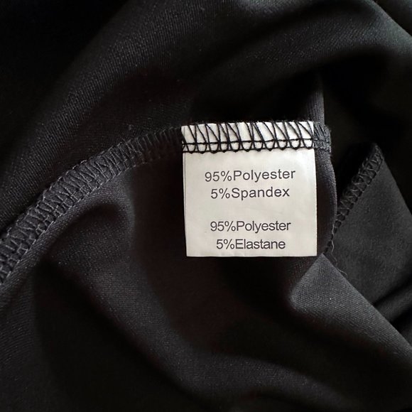 JASAMBAC One Shoulder Bow Black A-line Cocktail Party Dress with Pockets XL - Picture 8 of 11